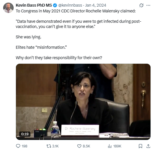 Tweet screenshot — Jan 5, 2024